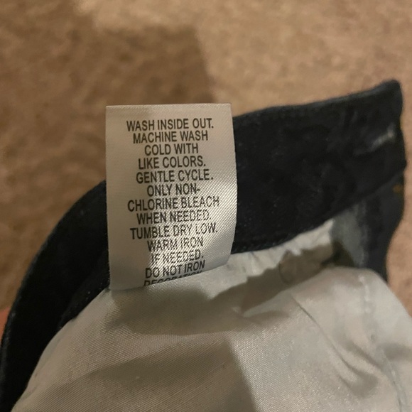 Elle dark wash jean shorts - Picture 6 of 6